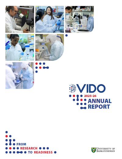 VIDO's annual report 2025-26