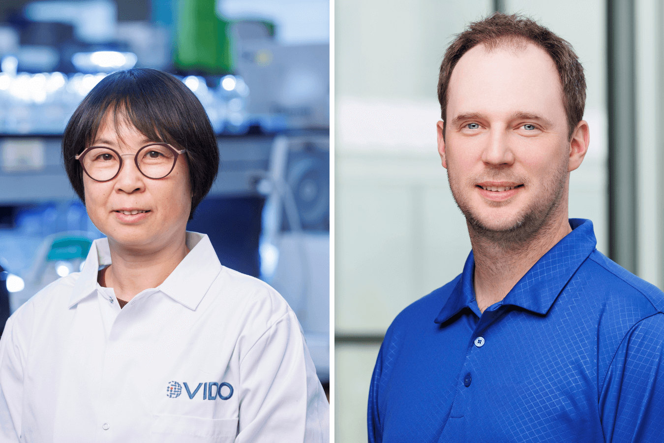 headshots of two scientists