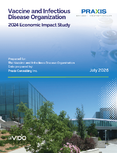 cover image of impact report - exterior of building