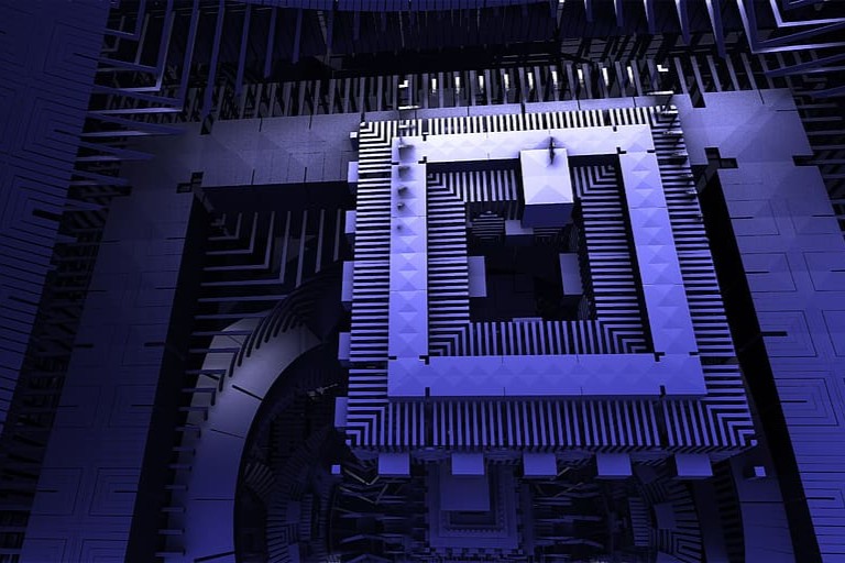 quantum computer chip